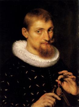 Peter Paul Rubens : Portrait Of A Man